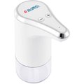 Global Industrial Countertop Automatic Soap Or Sanitizer Foam Dispenser, 350 ml, White/Chrome 641528